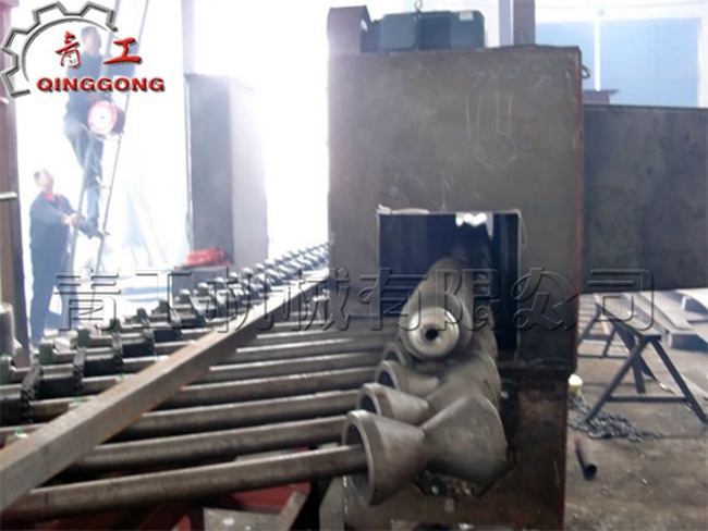 钢瓶内外壁抛丸机整理效果